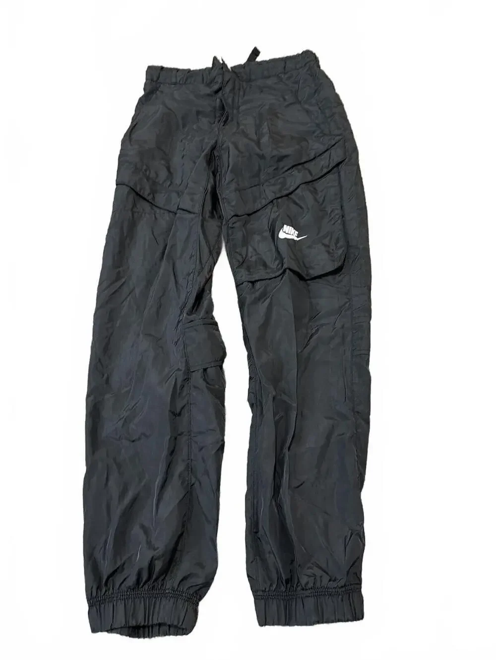 Nike Boys Black Woven Track Pants M